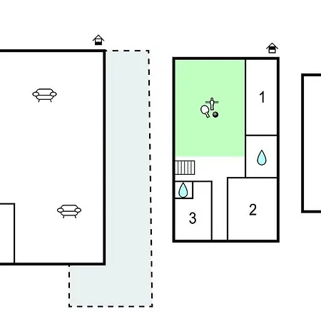 בית נופש 3 Bedroom Beautiful In *